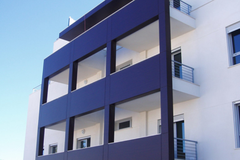 Балконы Trespa - свобода дизайна